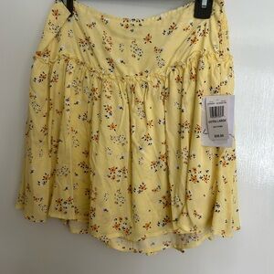 love, Fire Sunny Floral Skater Skort